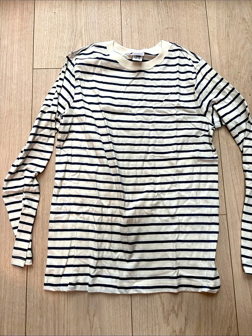 Hanna Andersson Classic Long Sleeve Tee Striped Size 12